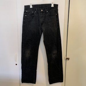 Black Levi Strauss Vintage Jeans